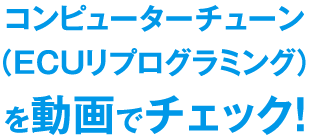 ROMチューン（ECUのリプログラミング）